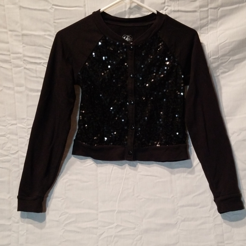 Justice Black Cardigan